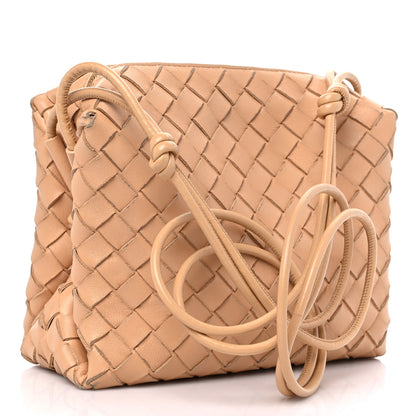 Bottega Veneta Nappa Intrecciato Small Loop Camera Bag Almond 3 of 16