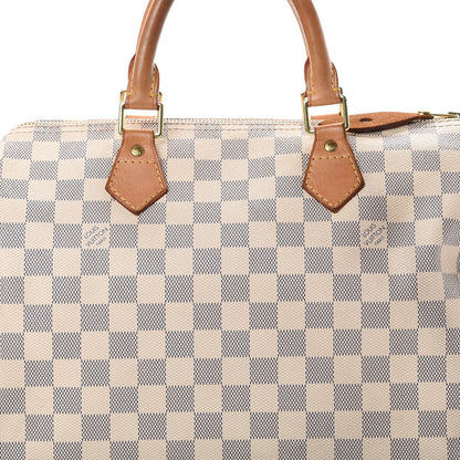 Louis Vuitton Damier Azur Speedy 30 7 of 15