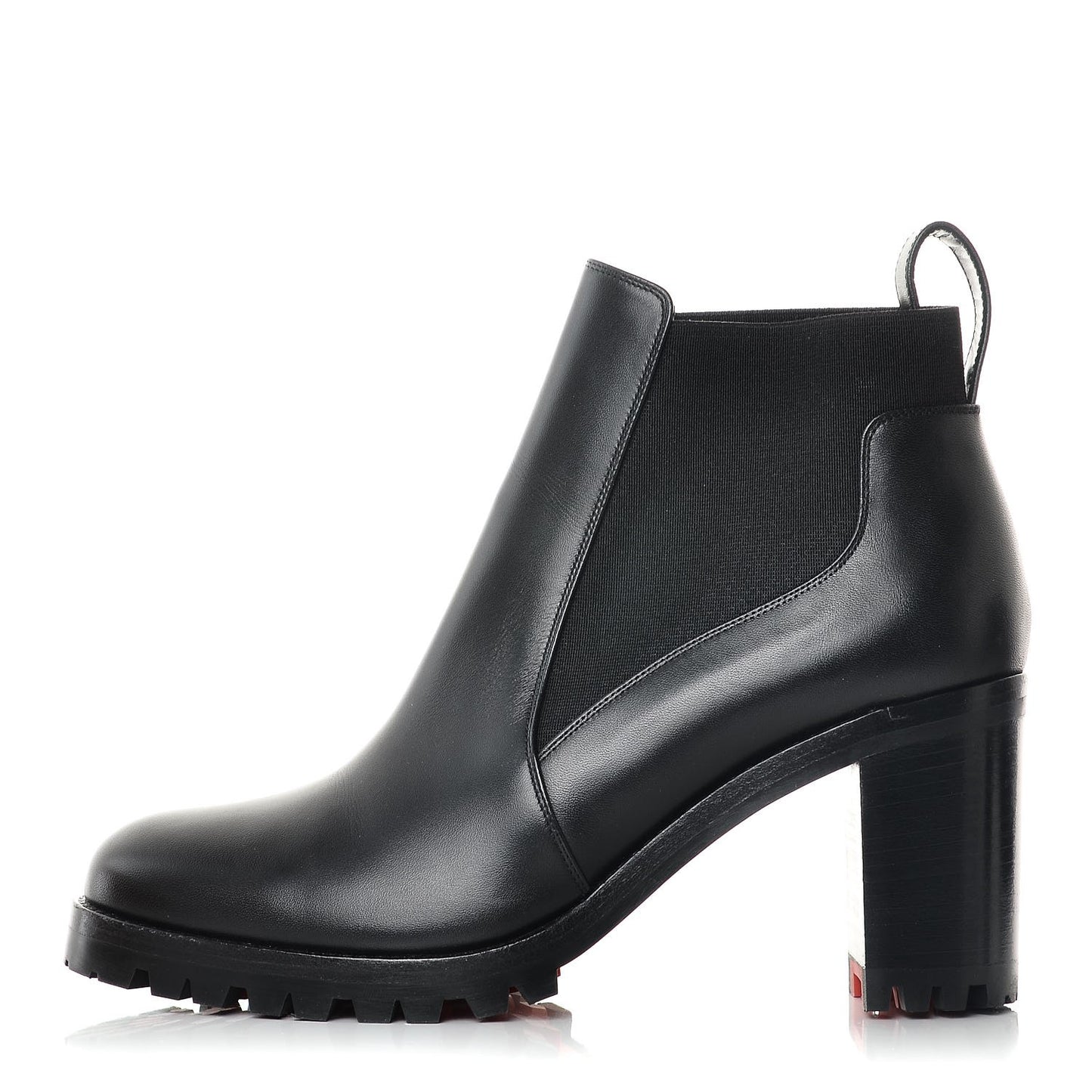 Calfskin Marchacroche 70 Chelsea Boots 36.5 Black