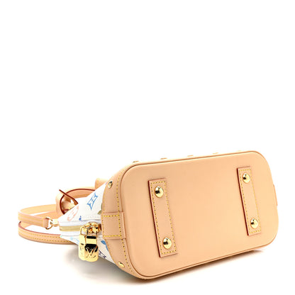 Louis Vuitton LV x TM Monogram Multicolor Alma BB White 4 of 10