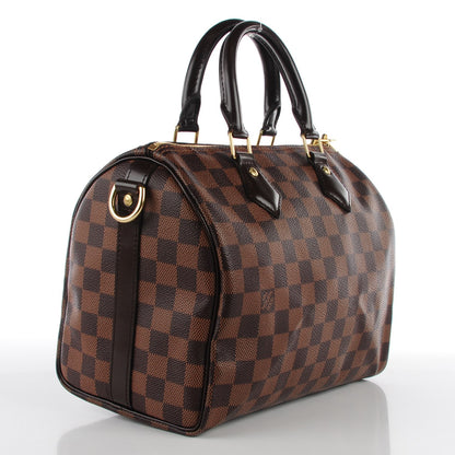 Louis Vuitton Damier Ebene Speedy Bandouliere 25 3 of 9