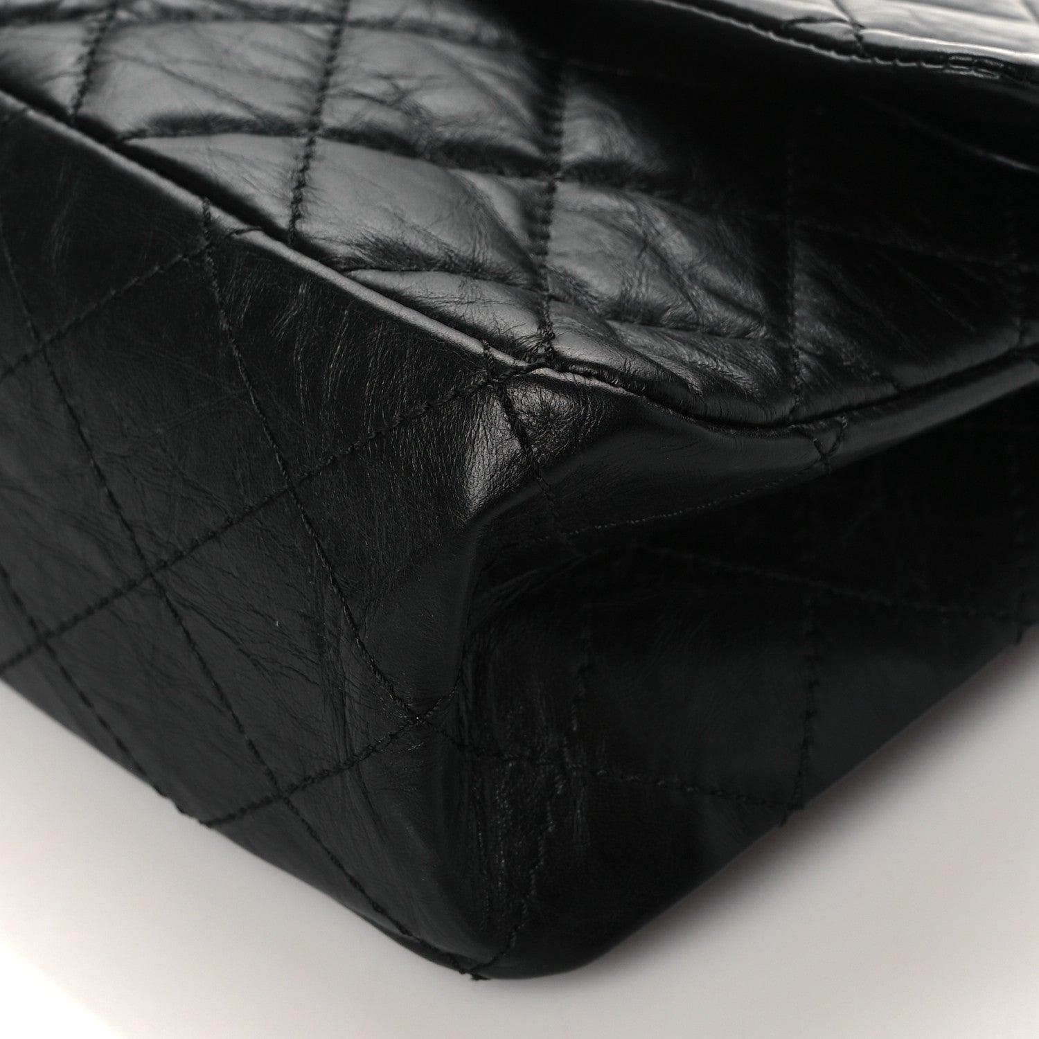Chanel Aged Calfskin Quilted 2.55 Reissue 227 Flap Black 10 of 10