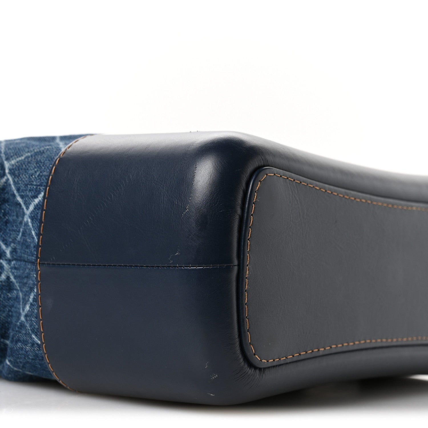 Chanel Denim Calfskin Medium Gabrielle Hobo Blue 9 of 11