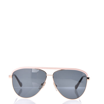 Louis Vuitton Jet Set Aviator Sunglasses Z0859U Pink 2 of 7