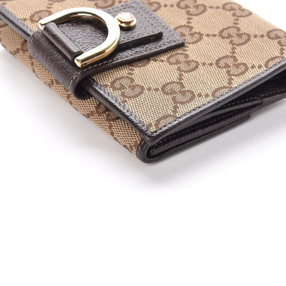 Gucci Monogram Abbey Compact Wallet Dark Brown 18 of 18