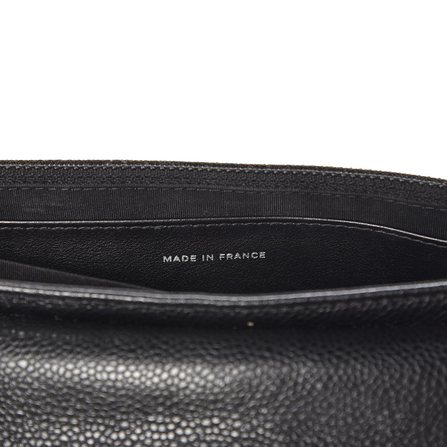 Caviar Half Moon Wallet On Chain WOC Black
