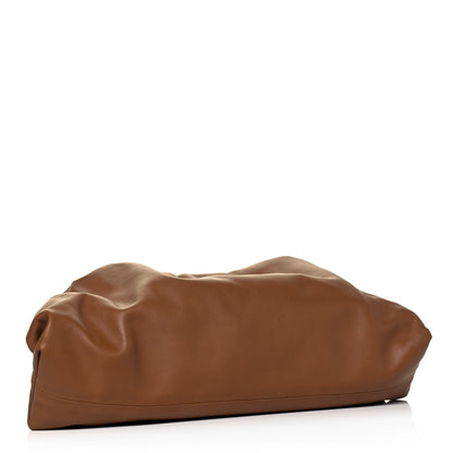 Bottega Veneta Smooth Butter Calf The Pouch Oversized Clutch Cammello 3 of 10