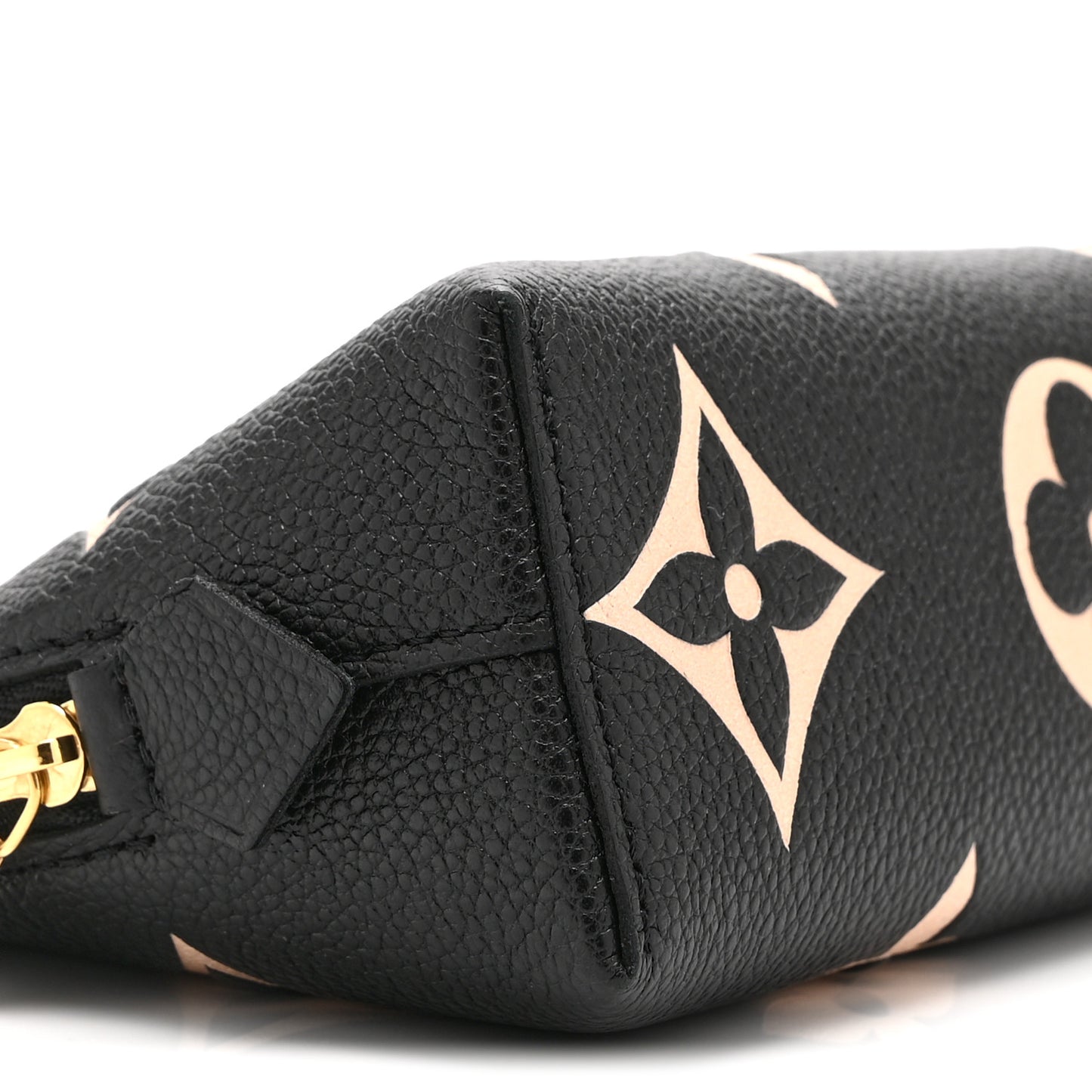Empreinte Monogram Giant Cosmetic Pouch Black Beige