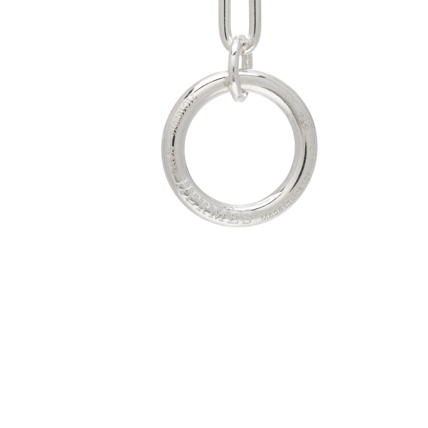 Hermes Sterling Silver Chaine d'Ancre Punk Bracelet LG 3 of 4