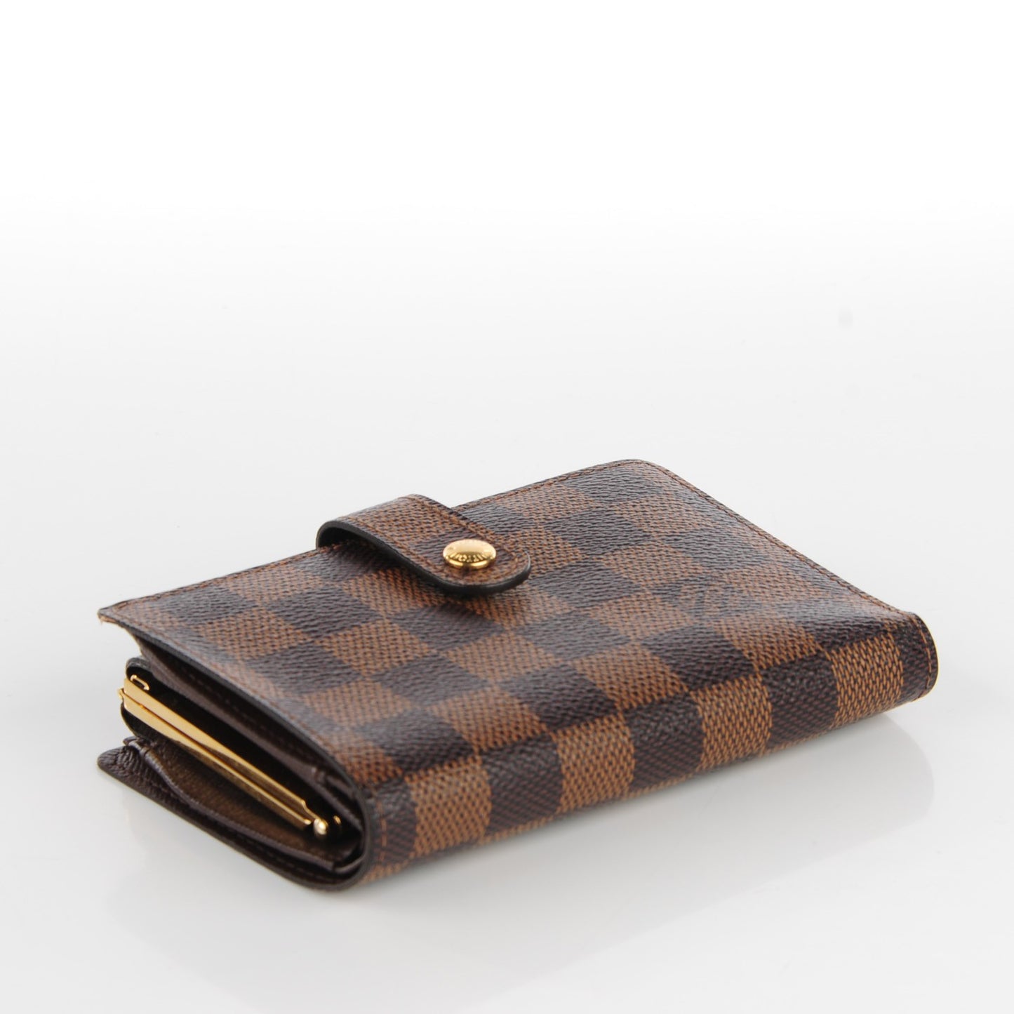 Damier Ebene French Purse Wallet