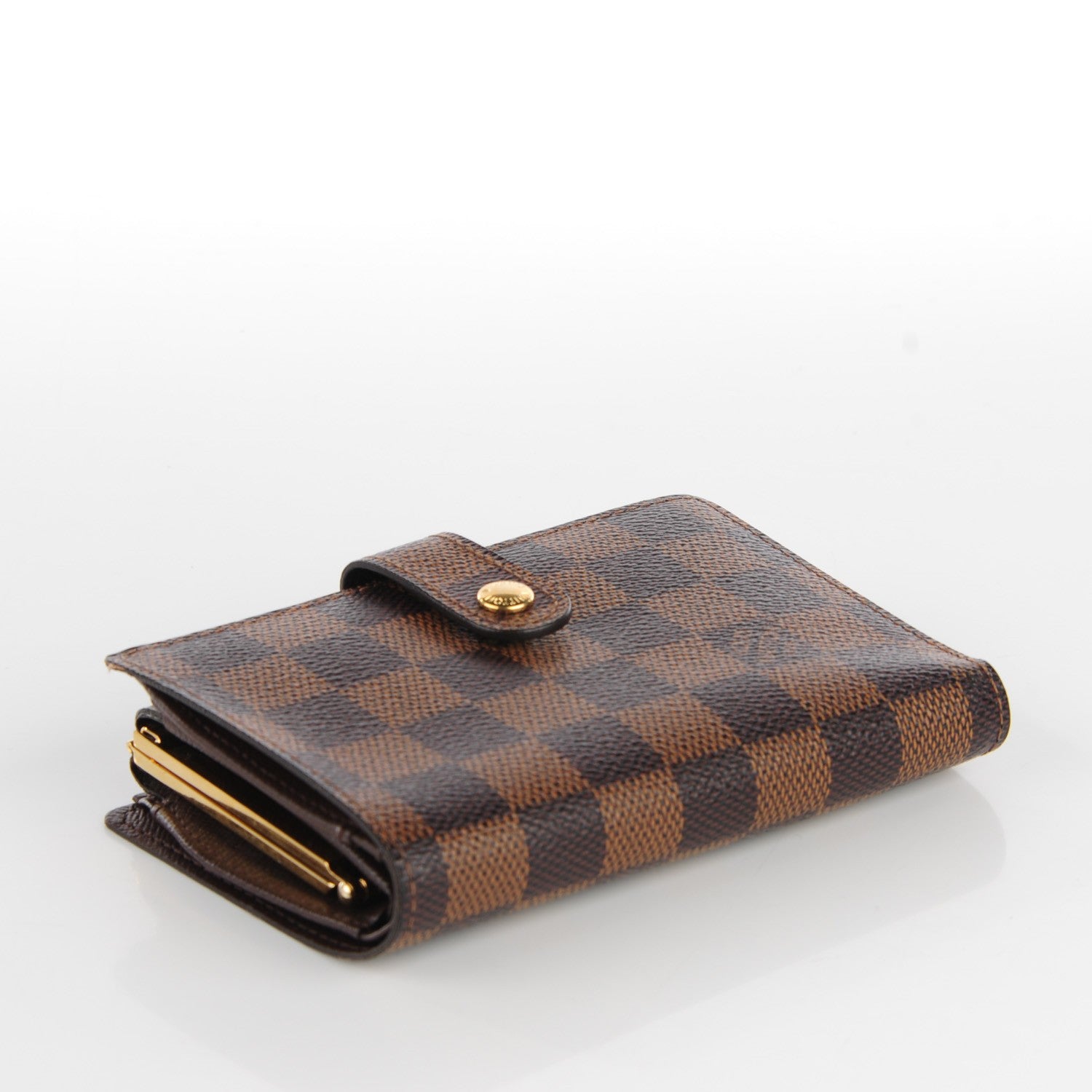 Louis Vuitton Damier Ebene French Purse Wallet 4 of 7