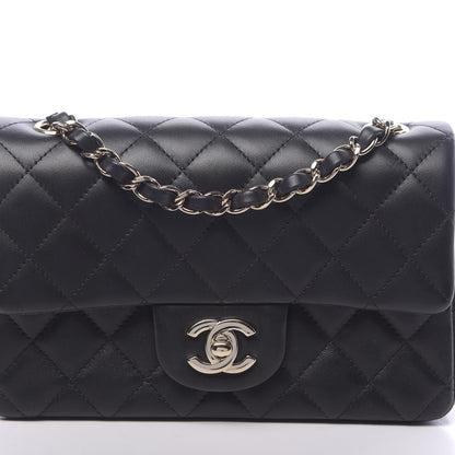 Chanel Lambskin Quilted Mini Rectangular Flap Black 8 of 14