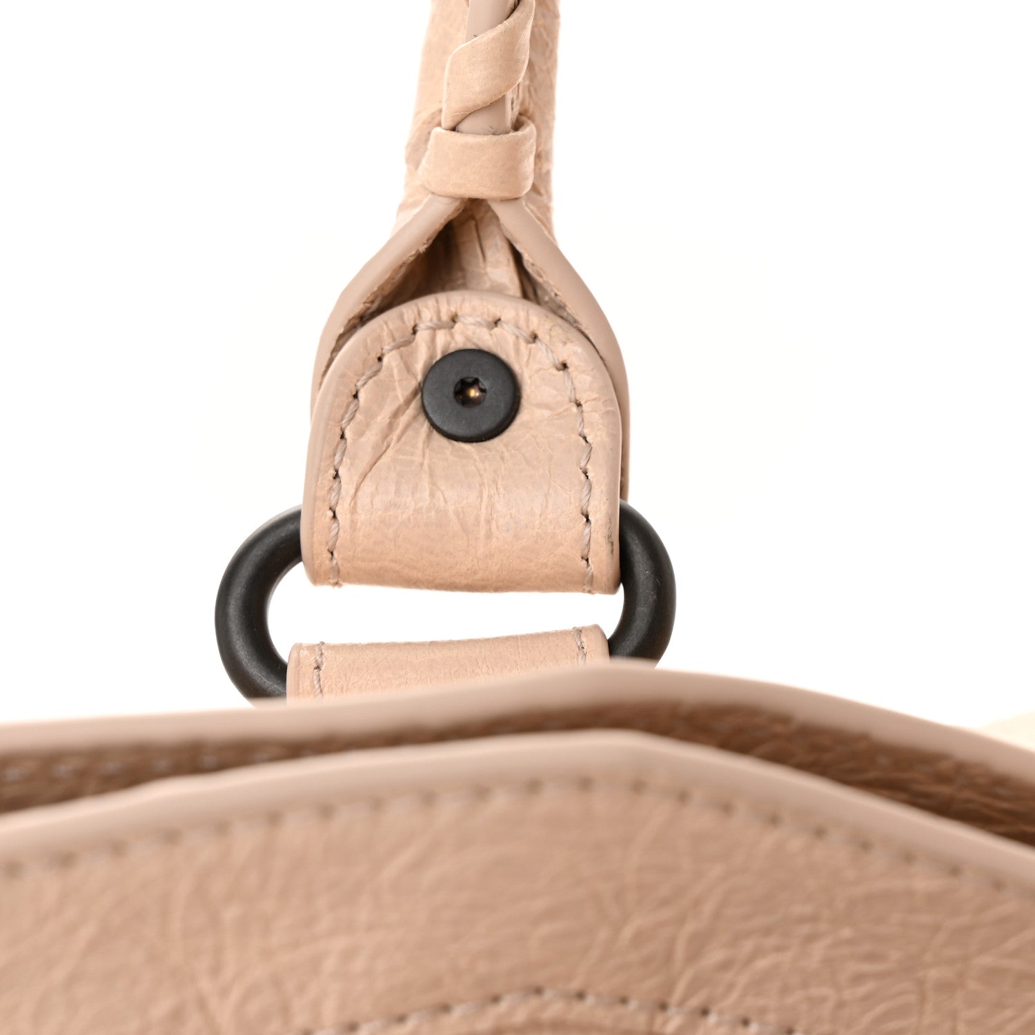 Balenciaga Agneau Arena Classic Hardware Medium Le City Almond 11 of 12