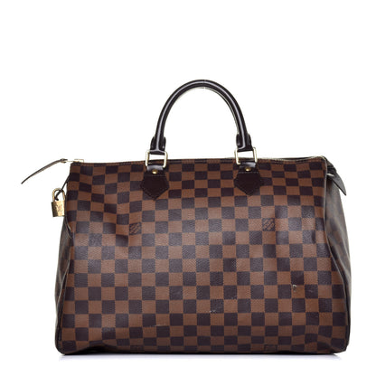 Louis Vuitton Damier Ebene Speedy 35 1 of 9