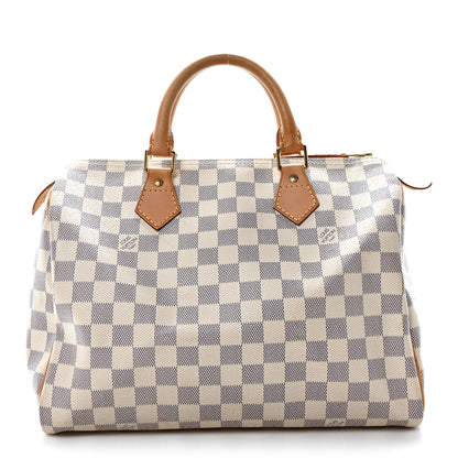 Louis Vuitton Damier Azur Speedy 30 1 of 9