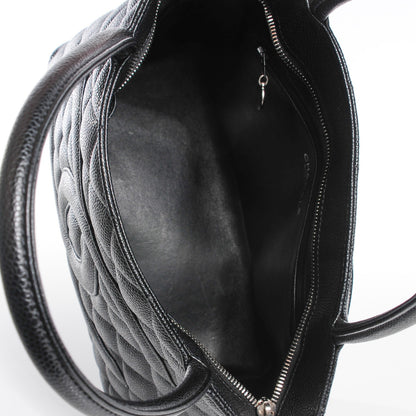 Chanel Caviar Quilted Medallion Tote Black 5 of 9