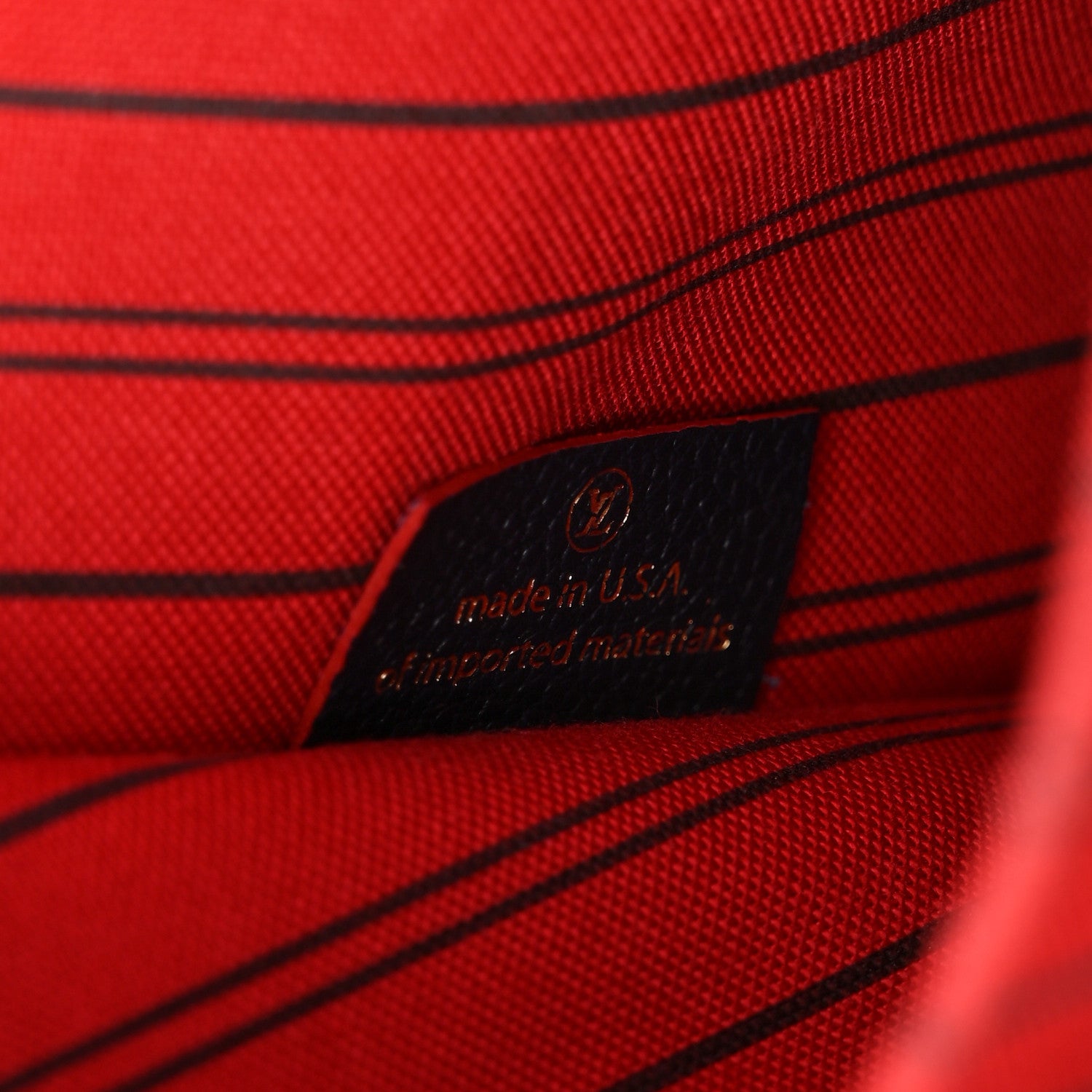 Louis Vuitton Empreinte Pochette Metis Marine Rouge 8 of 10