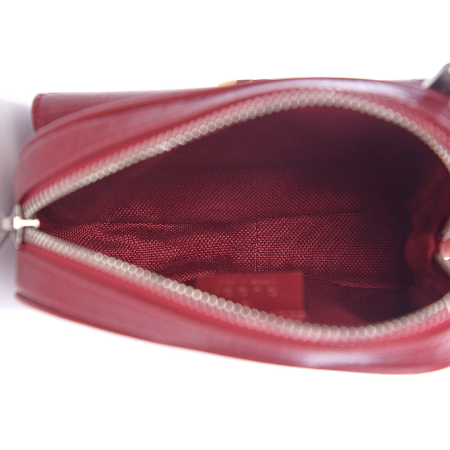 Fluffy Calfskin Mini Morpheus Belt Bag Red