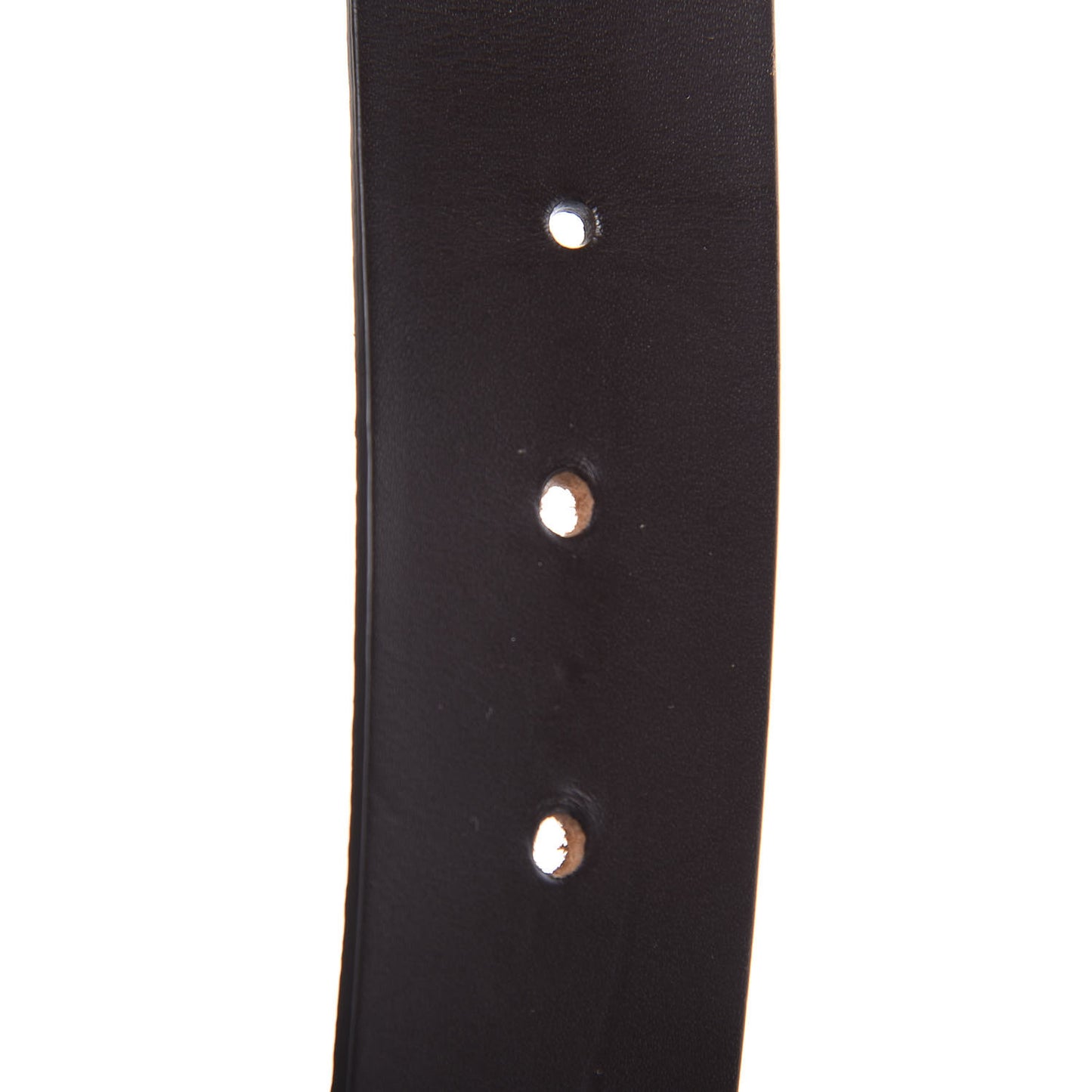 Selleria Calfskin Nickel Interlocking G 37mm Belt 100 40 Cocoa
