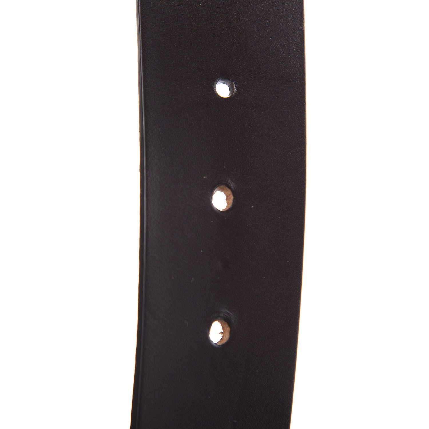 Gucci Selleria Calfskin Nickel Interlocking G 37mm Belt 100 40 Cocoa 7 of 9