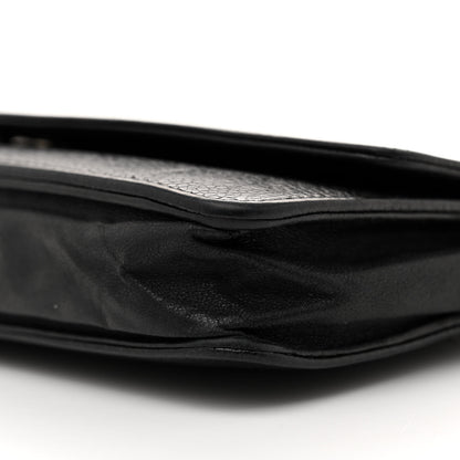 Chanel Caviar Timeless CC Wallet On Chain WOC Black 10 of 13