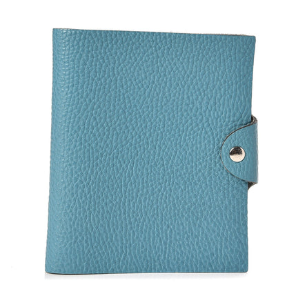 Hermes Togo Ulysse PM Agenda Cover Blue Jean 1 of 7
