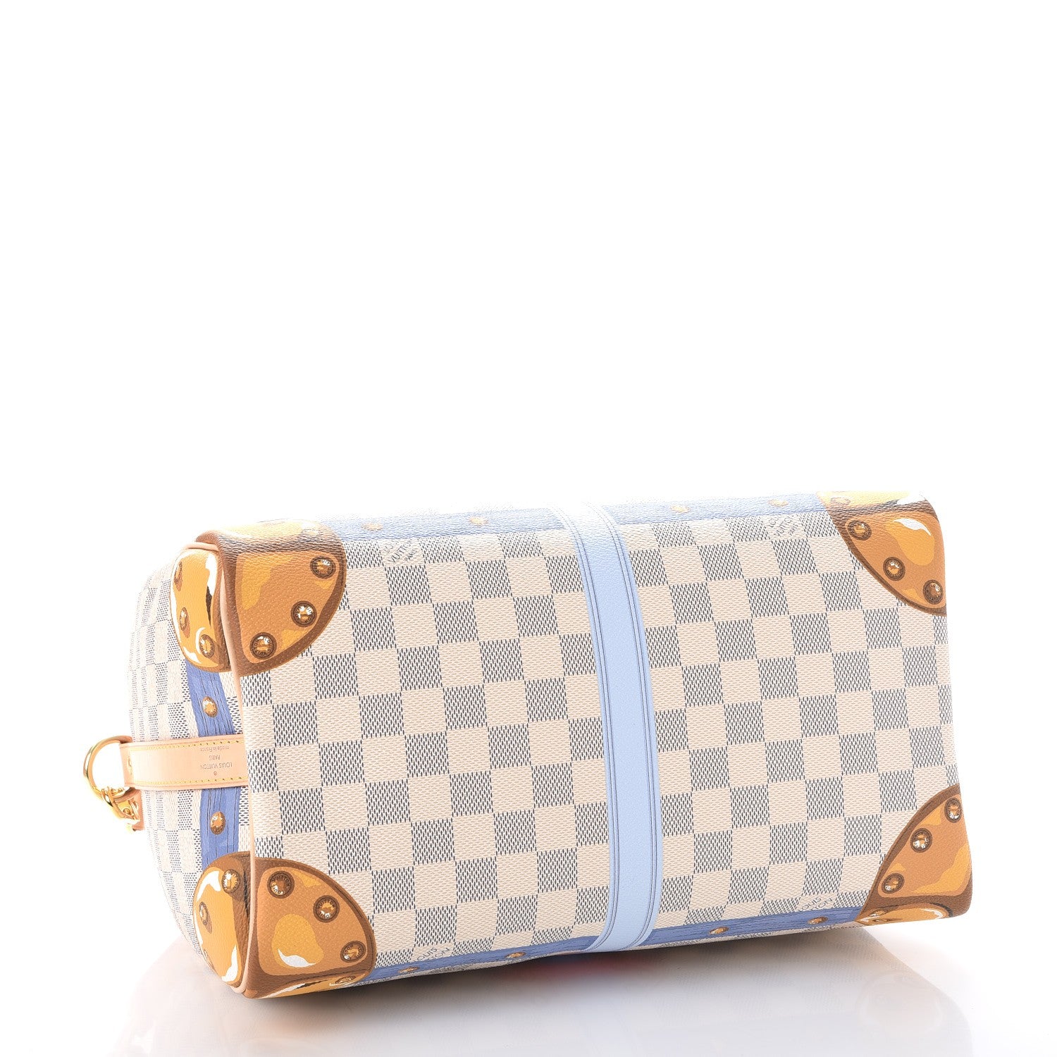 Louis Vuitton Damier Azur Summer Trunks Speedy Bandouliere 30 4 of 8