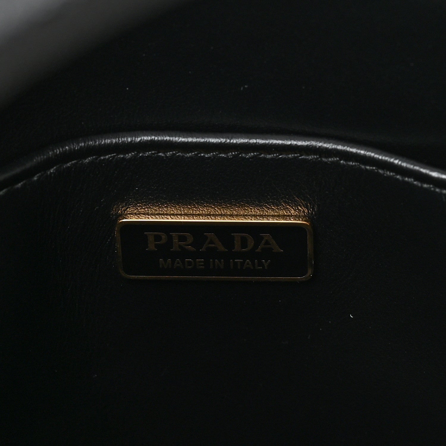 Prada Jacquard Saffiano Triangolo Symbole Embroidered Micro Tote Black Corda 6 of 8