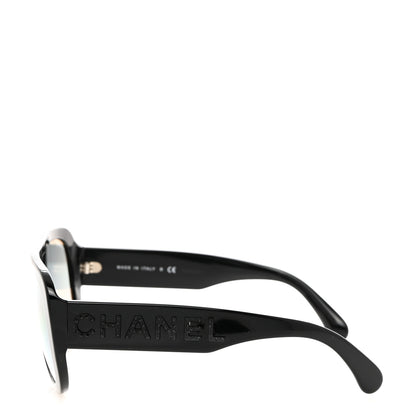 Chanel Acetate Sunglasses 5432-B Black 3 of 8