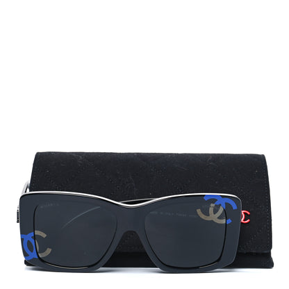 Chanel Acetate CC Sunglasses 71472A Black 8 of 8