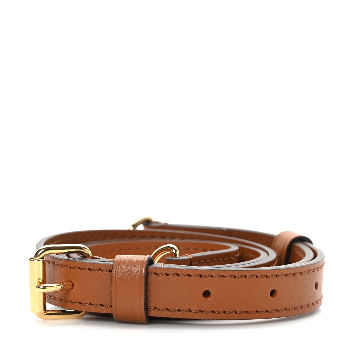 Calfskin 18mm Adjustable Shoulder Strap Brown
