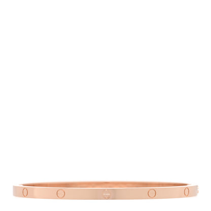 Cartier 18K Pink Gold Small LOVE Bracelet 17 1 of 6