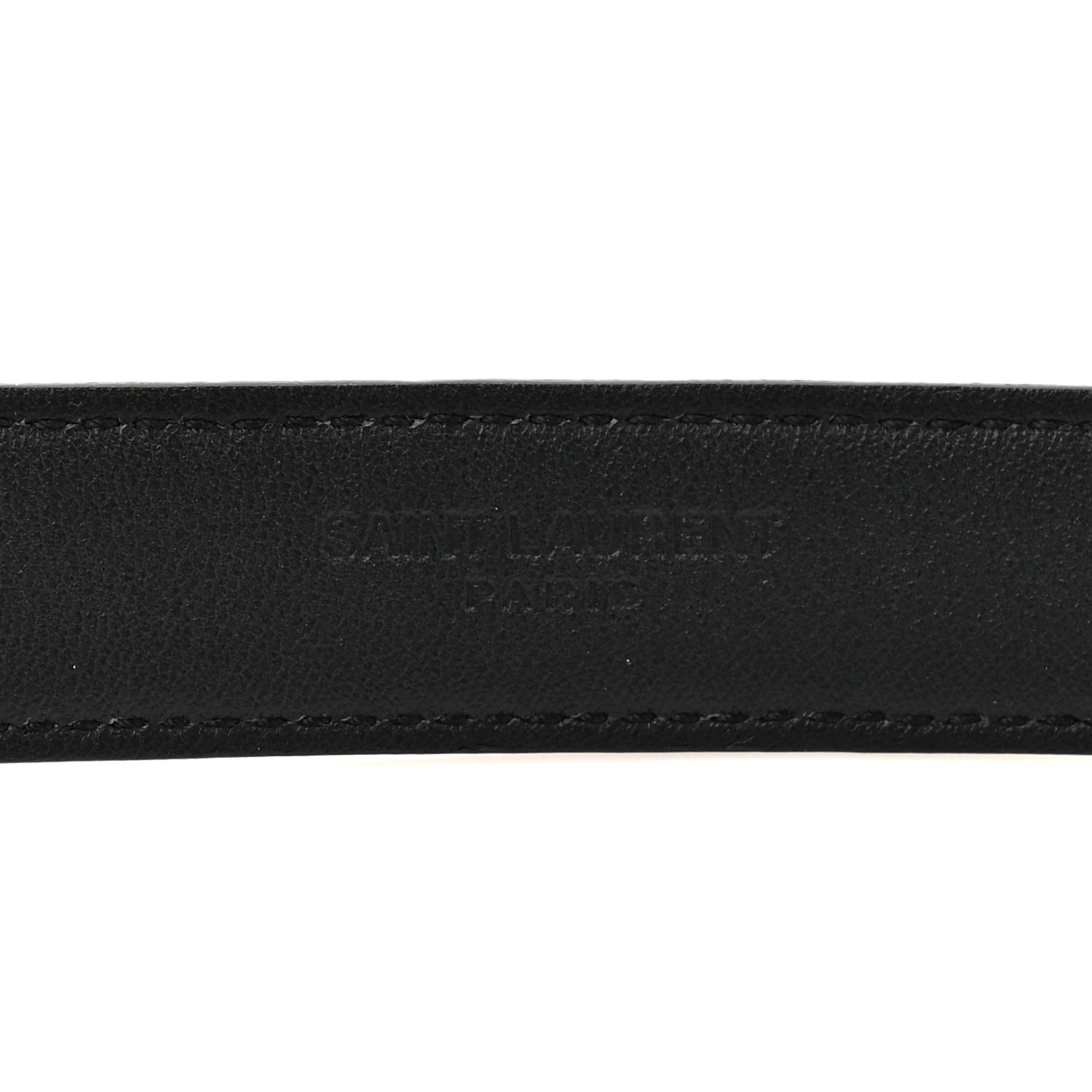 Patent Calfskin Snakeskin Embossed 20mm Cintura Belt 95 38 Black