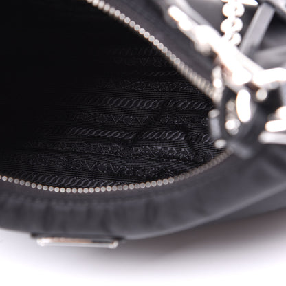 Prada Nylon Re-Edition 2005 Shoulder Bag Black 4 of 8