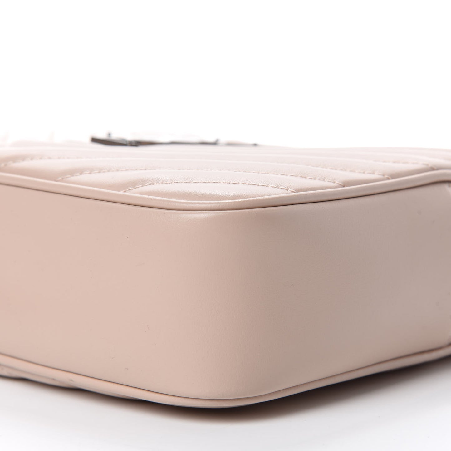 Calfskin Matelasse Monogram Lou Camera Bag Marble Pink