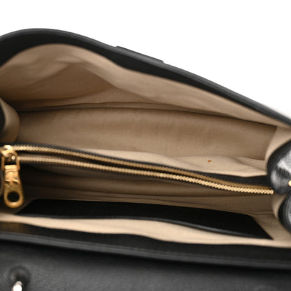 Chloe Grained Calfskin Medium Aby Day Shoulder Bag Black 5 of 11