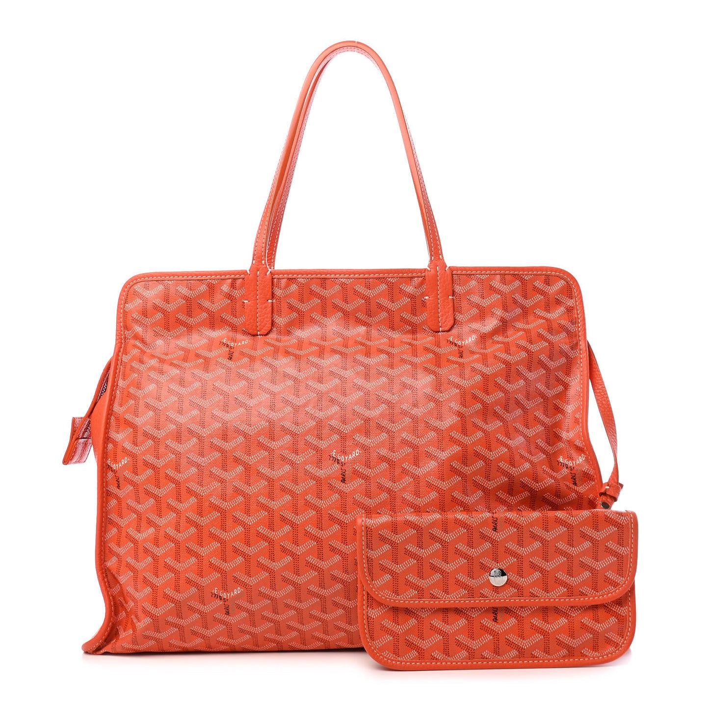 Goyardine Sac Hardy Pet Carrier PM Orange