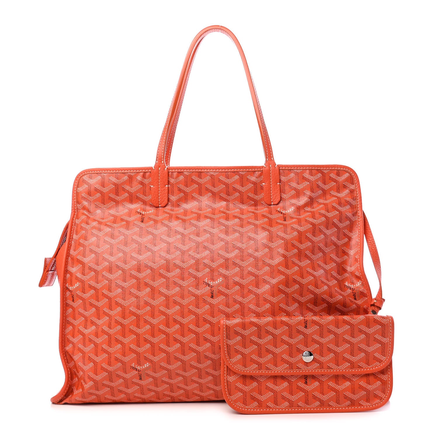 Goyard Goyardine Sac Hardy Pet Carrier PM Orange 1 of 9