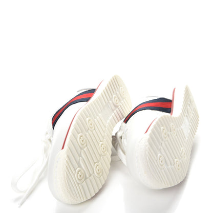 Gucci Guccissima Calfskin Web Mens Sneakers 36 White 9 of 9