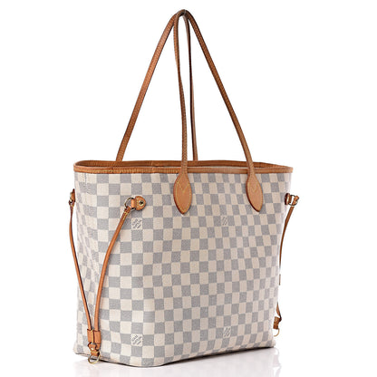 Louis Vuitton Damier Azur Neverfull MM 3 of 22