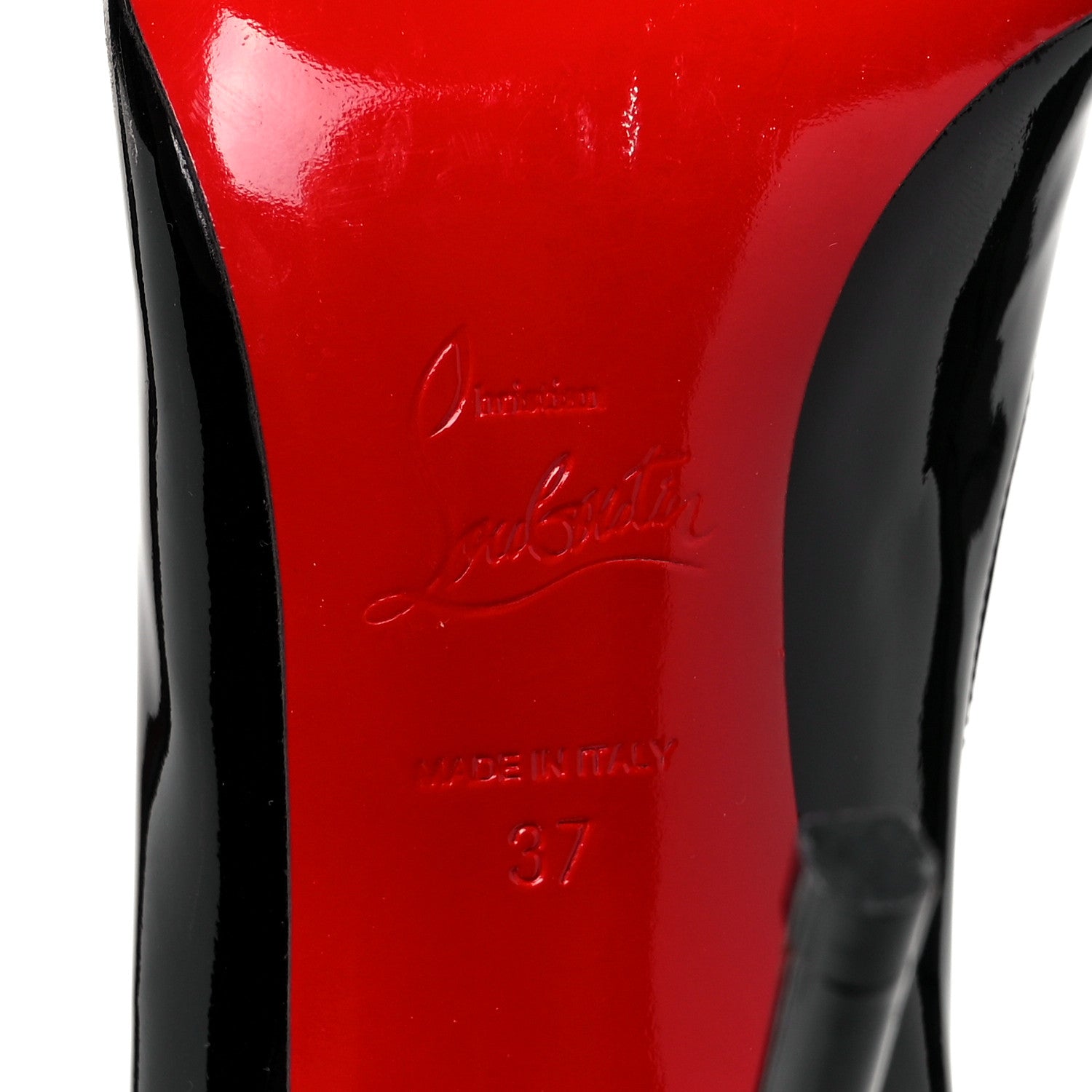 Christian Louboutin Patent So Kate 120 Pumps 37 Black 6 of 7