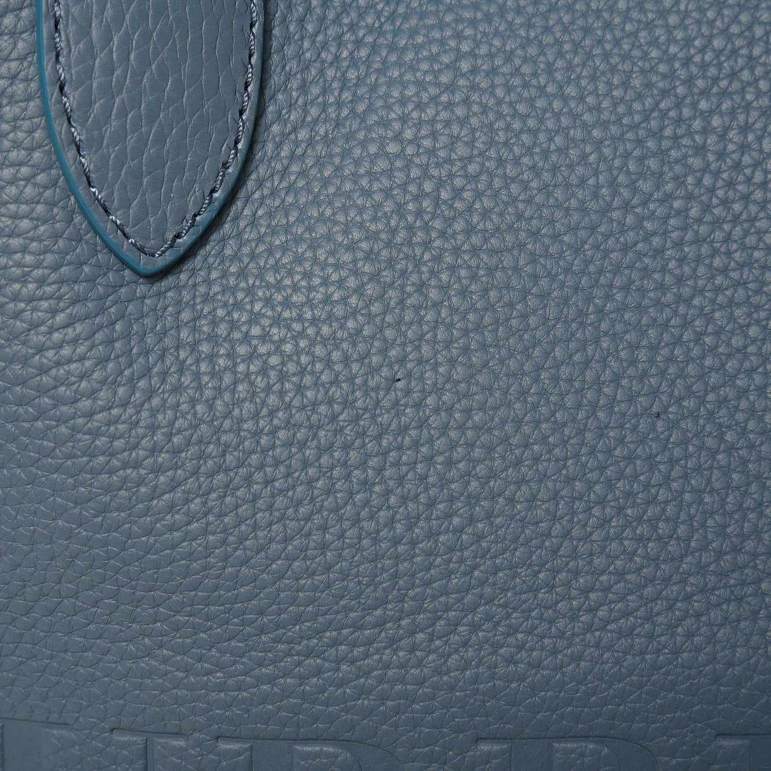 Burberry Grainy Calfskin Remington Tote Dusty Teal Blue 9 of 9