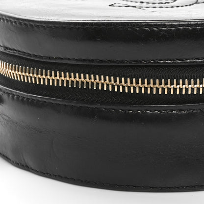 Chanel Glazed Calfskin Round As Earth Evening Bag Black 9 of 10