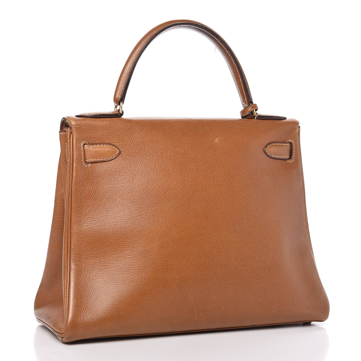 Hermes Courchevel Kelly Retourne 28 Gold 3 of 19