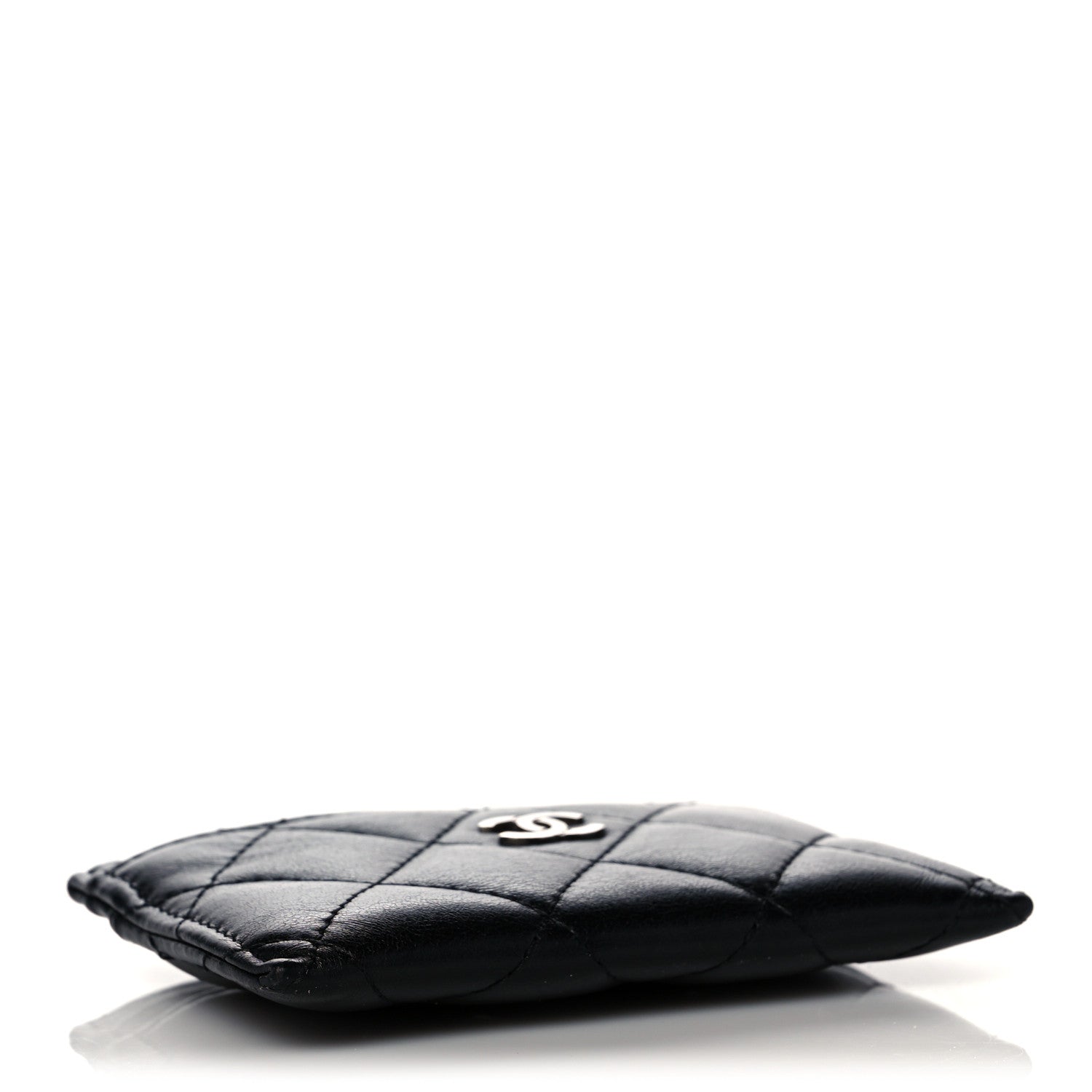 Chanel Lambskin Quilted Card Holder Black 4 of 10