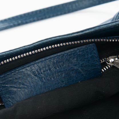 Balenciaga Agneau Giant 12 Silver Hardware Hip Bleu Mineral 8 of 8