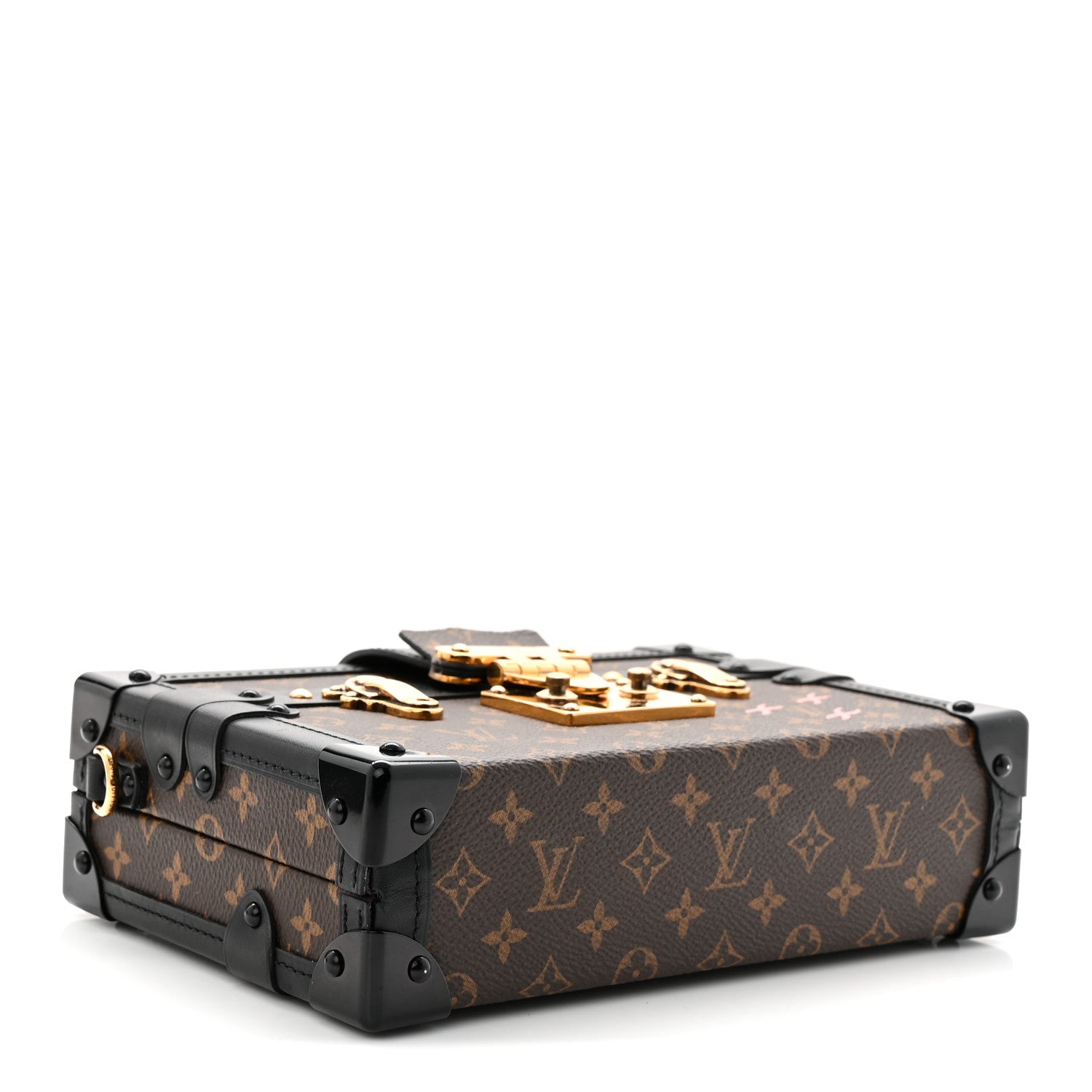 Louis Vuitton Monogram Petite Malle Black 4 of 10