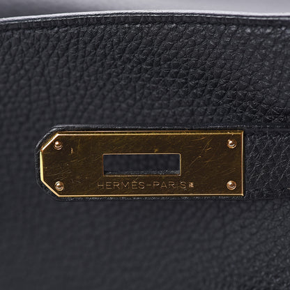 Hermes Togo Kelly Retourne 35 Black 17 of 34