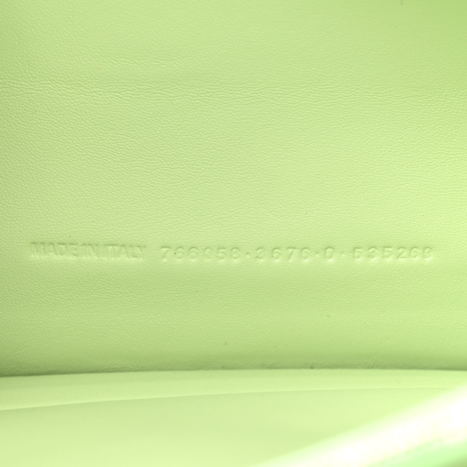 Balenciaga Shiny Paper Calfskin Floral Printed Large Crush Sling Bag Green 10 of 17