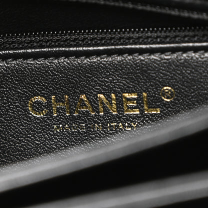 Chanel Lambskin Quilted Small Trendy CC Dual Handle Flap Bag Black 22 of 37